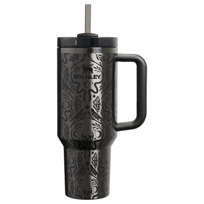 Stanley Halloween Quencher ® H2.0 FlowState™ Tumbler 40 OZ Deadly Damask